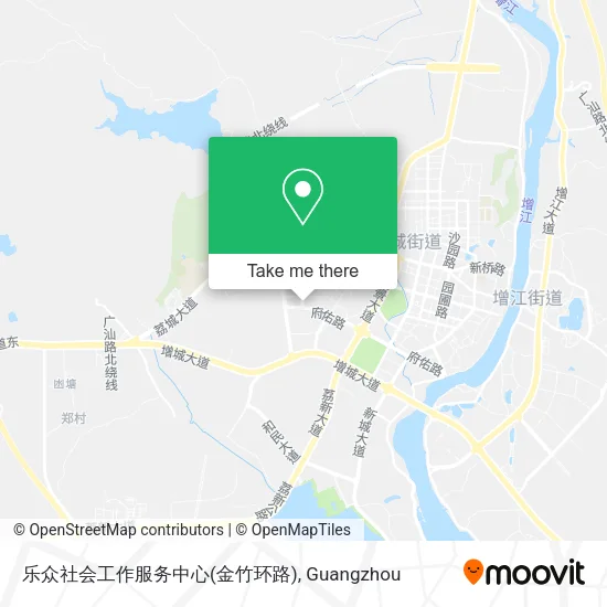乐众社会工作服务中心(金竹环路) map