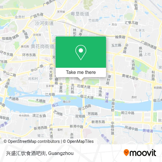 兴盛汇饮食酒吧街 map