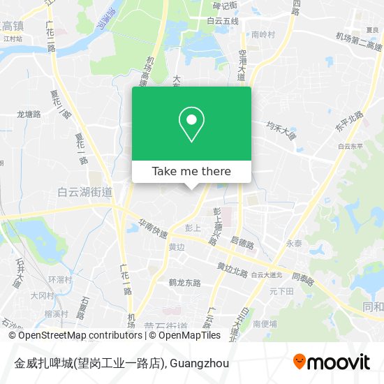 金威扎啤城(望岗工业一路店) map