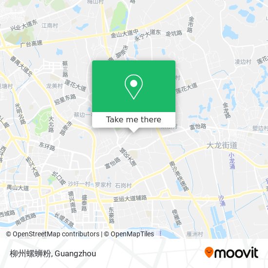 柳州螺蛳粉 map
