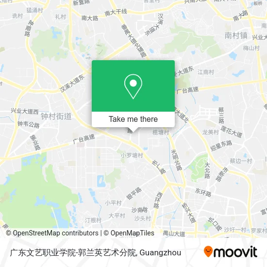 广东文艺职业学院-郭兰英艺术分院 map