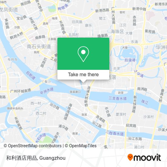 和利酒店用品 map