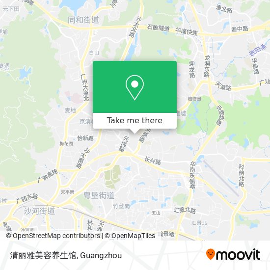 清丽雅美容养生馆 map