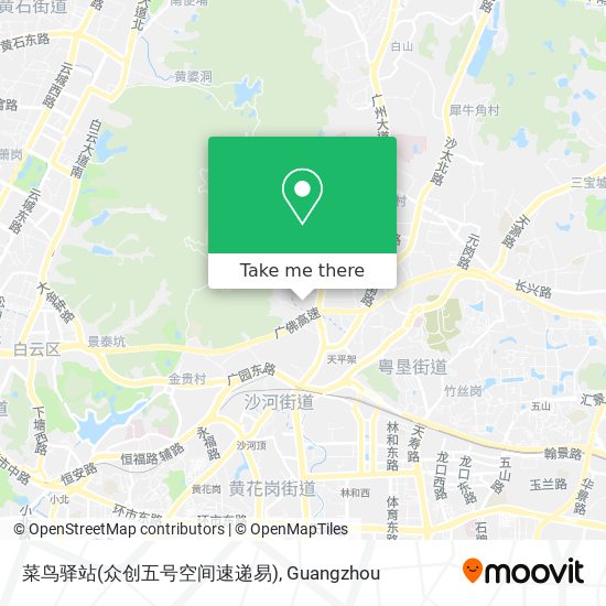 菜鸟驿站(众创五号空间速递易) map
