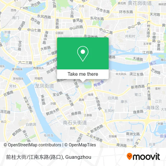 前桂大街/江南东路(路口) map