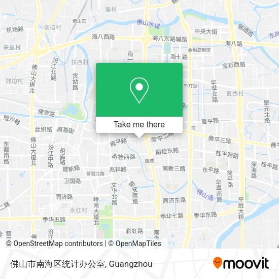 佛山市南海区统计办公室 map