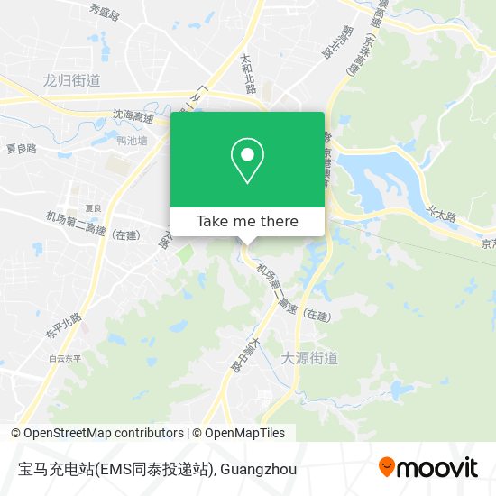 宝马充电站(EMS同泰投递站) map