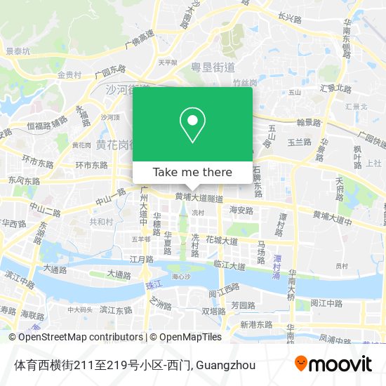 体育西横街211至219号小区-西门 map