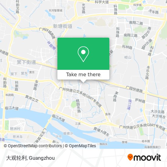大观轮利 map