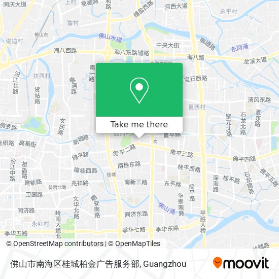 佛山市南海区桂城柏金广告服务部 map