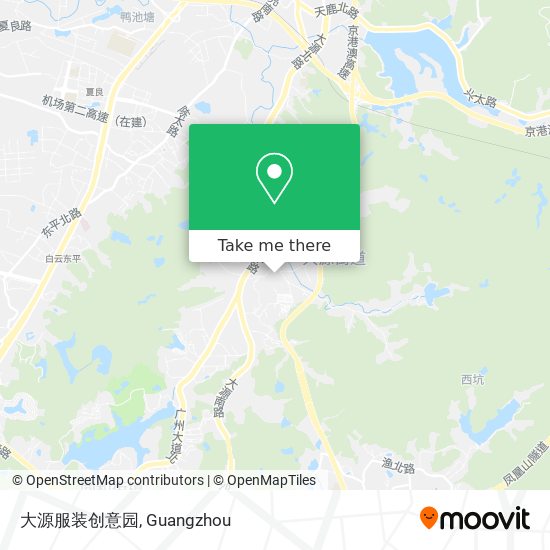 大源服装创意园 map