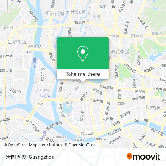 宏陶陶瓷 map