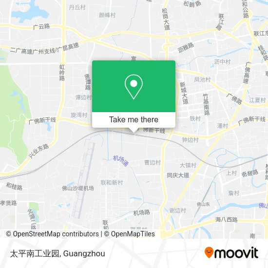 太平南工业园 map