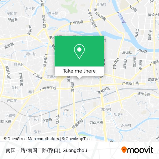 南国一路/南国二路(路口) map