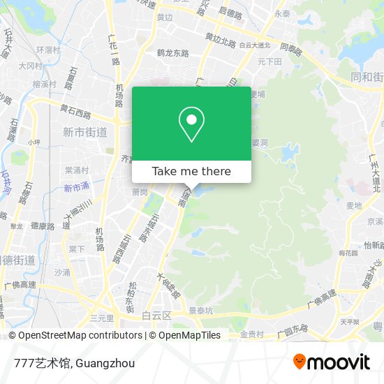 777艺术馆 map
