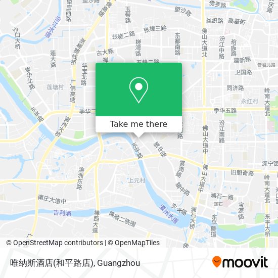 唯纳斯酒店(和平路店) map
