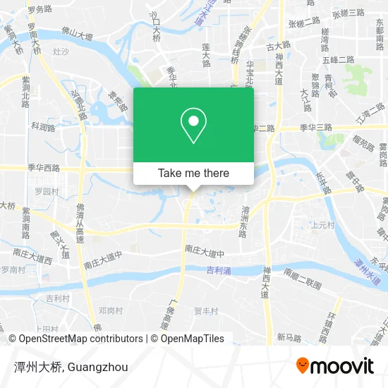 潭州大桥 map
