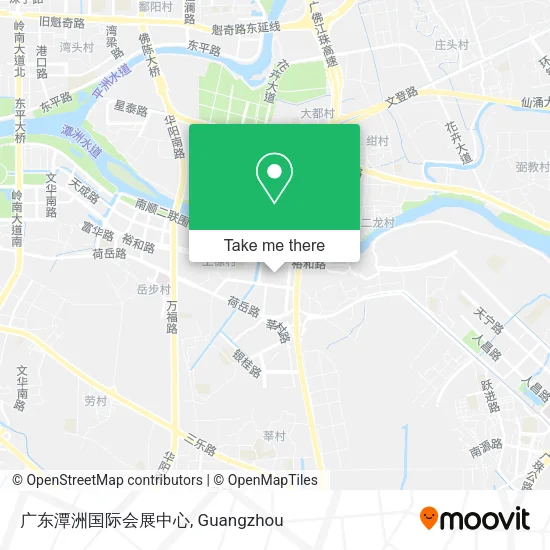 广东潭洲国际会展中心 map