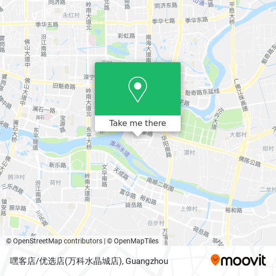 嘿客店/优选店(万科水晶城店) map