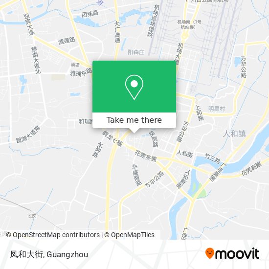 凤和大街 map