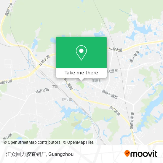 汇众回力胶直销厂 map