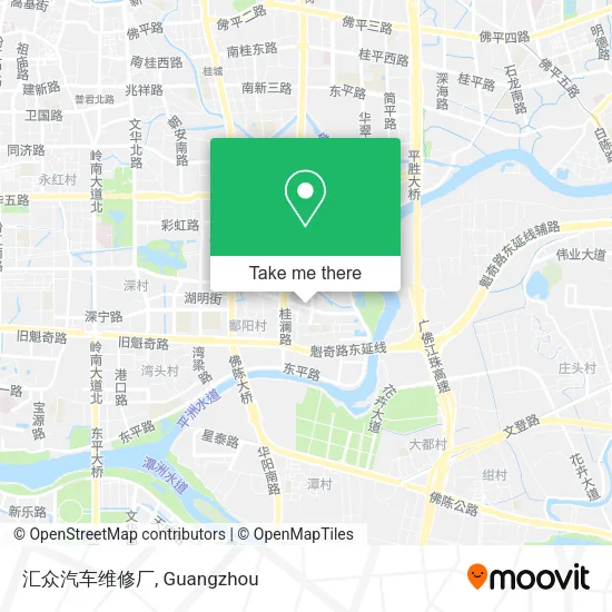 汇众汽车维修厂 map