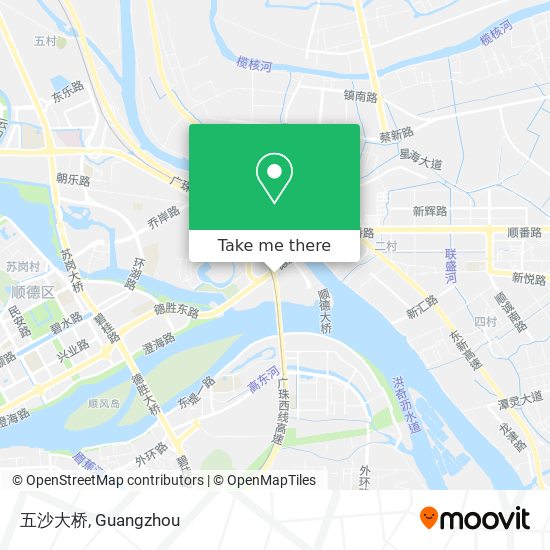 五沙大桥 map