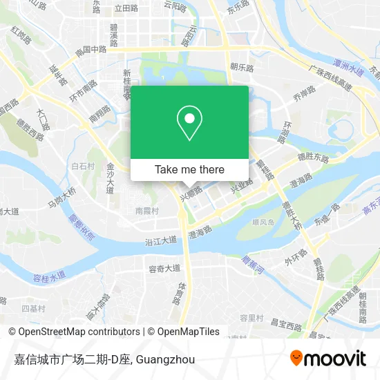 嘉信城市广场二期-D座 map