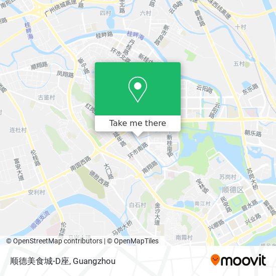 顺德美食城-D座 map