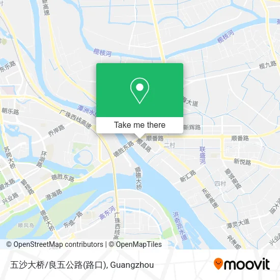 五沙大桥/良五公路(路口) map
