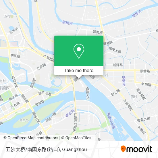 五沙大桥/南国东路(路口) map