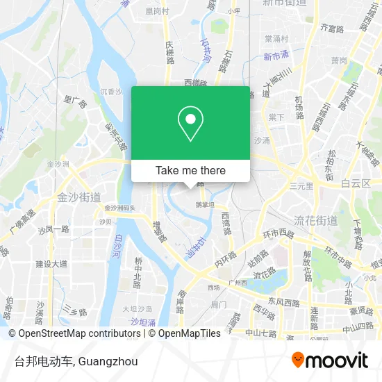 台邦电动车 map