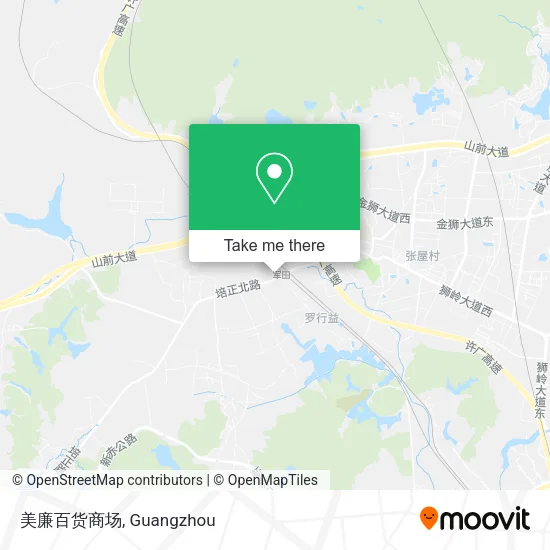 美廉百货商场 map