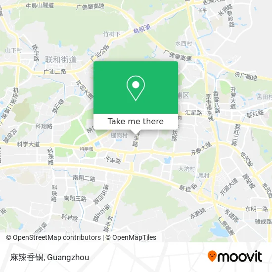 麻辣香锅 map