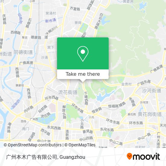 广州本木广告有限公司 map