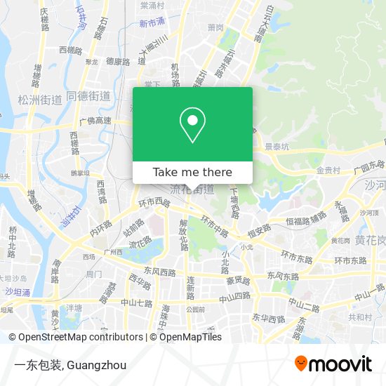 一东包装 map