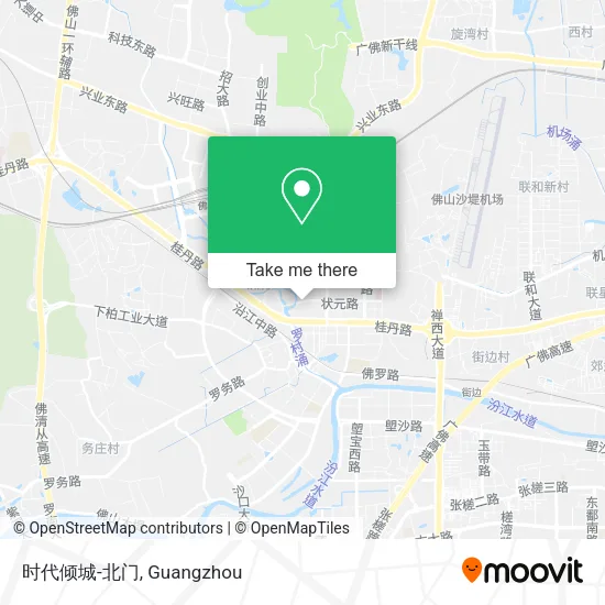 时代倾城-北门 map