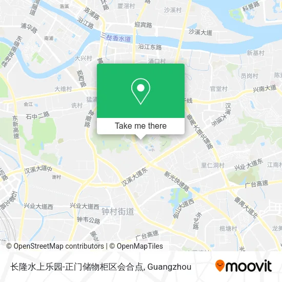 长隆水上乐园-正门储物柜区会合点 map