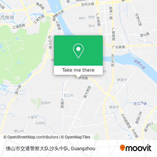 佛山市交通警察大队沙头中队 map