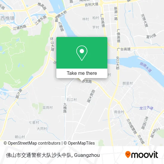 佛山市交通警察大队沙头中队 map
