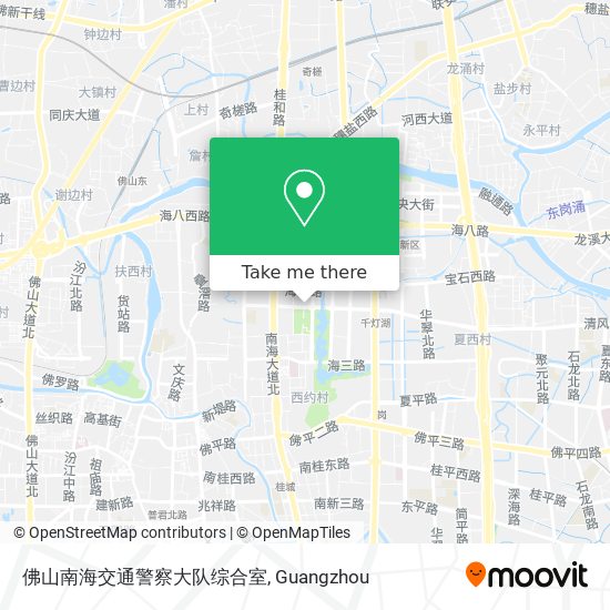 佛山南海交通警察大队综合室 map