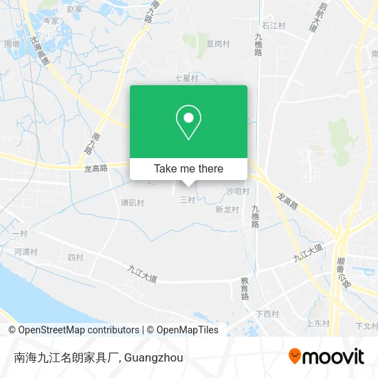南海九江名朗家具厂 map