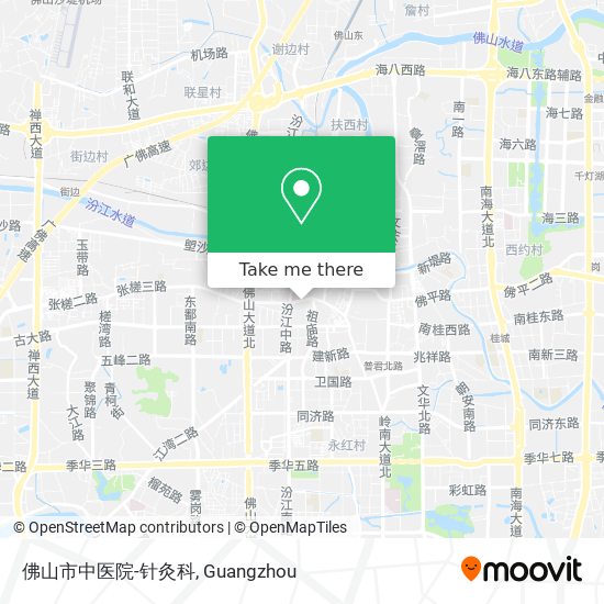 佛山市中医院-针灸科 map