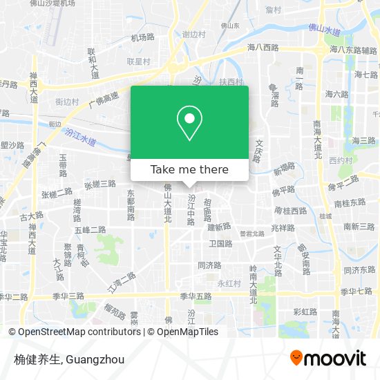 桷健养生 map