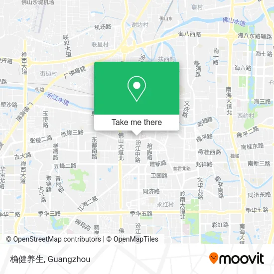 桷健养生 map