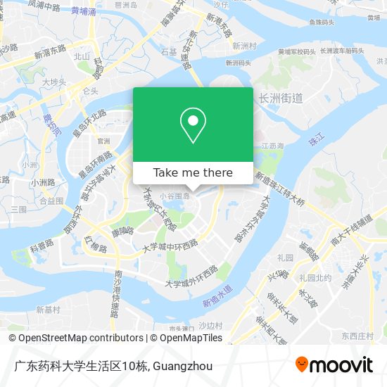 广东药科大学生活区10栋 map