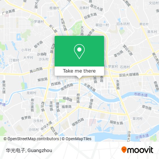 华光电子 map