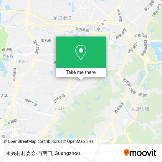 永兴村村委会-西南门 map