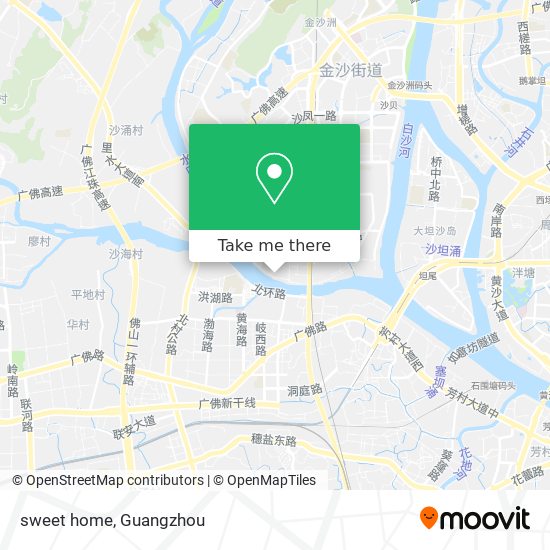sweet home map