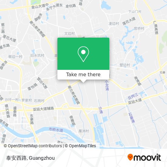 泰安西路 map